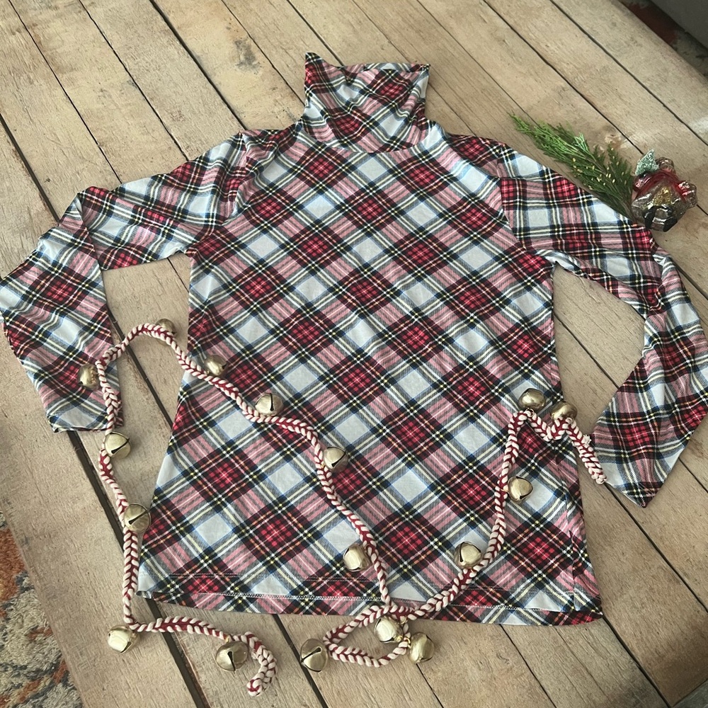 J.Crew Plaid Turtleneck